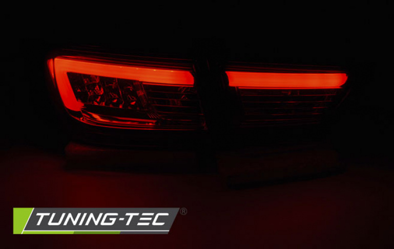 LED Lightbar Design Rückleuchten für Renault Clio IV (4) 13-16 rot/rauch